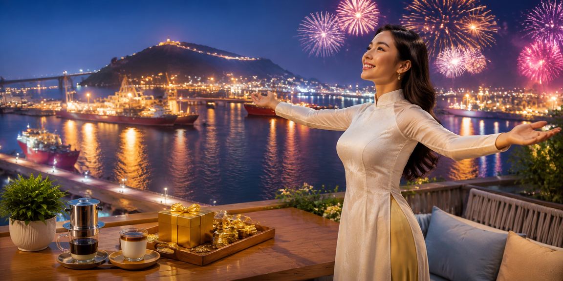 Người dùng Vũng Tàu thưởng thức cà phê và xem thông tin thanh toán cá cược trực tuyến